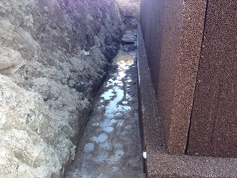 Dranering och isolering av husgrund och kallare vallentuna