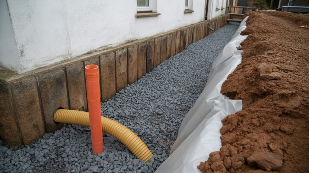 Dränering Isolera husgrund och källare