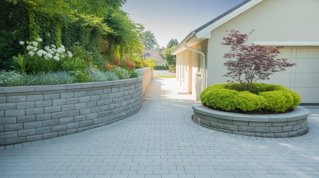 Stenläggning uppfart